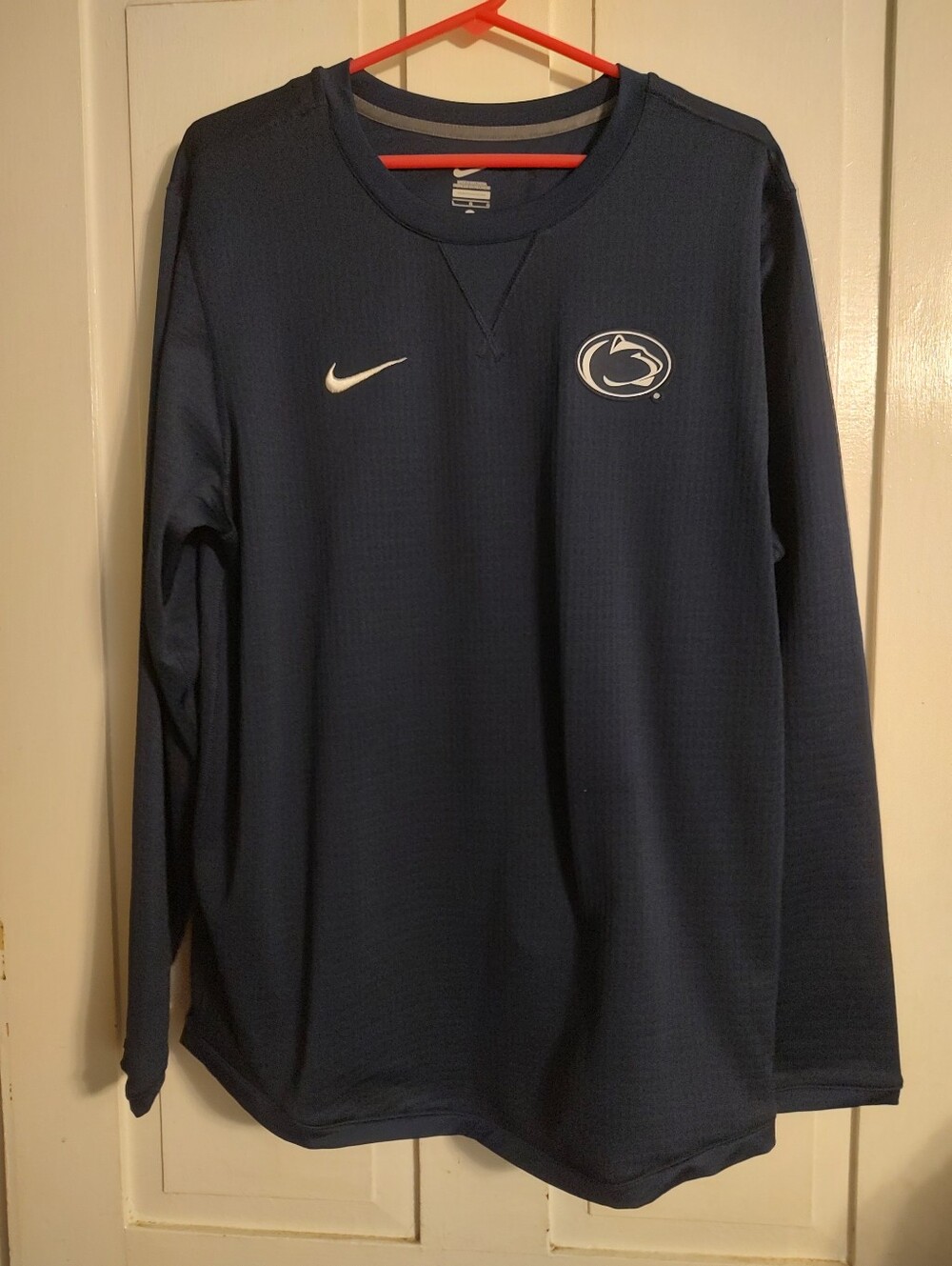 Nike Dri-FIT Penn State Nittany Lions Men's L Blue Long Sleeve T-Shirt